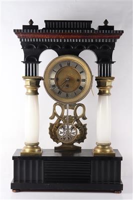 Biedermeier Kommodenuhr - Arte e antiquariato