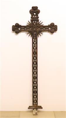 Gußeisernes Kreuz des späten 19. Jhs - Antiques and art