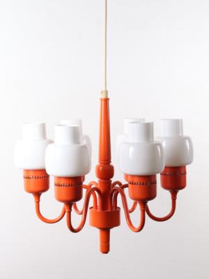 6-flammige Deckenlampe und 2 2-flammige Wandappliken - Design