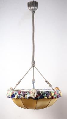 Seltenes Modell einer Deckenlampe der Zeit um 1920/30 - Umění, starožitnosti, nábytek a technika