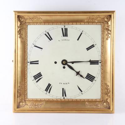 Biedermeier Rahmenuhr "A. List in Wien" - Art, antiques, furniture and technology