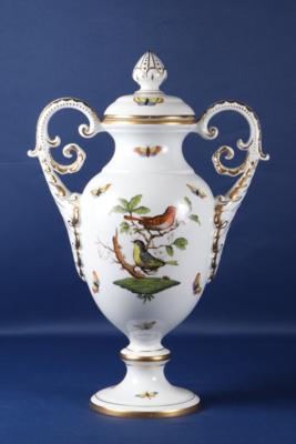 Deckelvase, ungarisches Porzellan Marke "Herend" - Art, antiques, furniture and technology