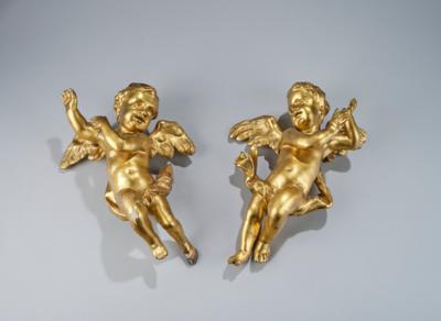 Paar Putti, - Kunst, Antiquitäten, Möbel und Technik