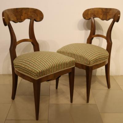 2 Sessel im Biedermeierstil - Art, antiques, furniture and technology