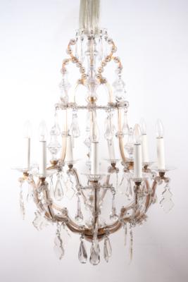 Glasluster in Kronenform - Art, antiques, furniture and technology