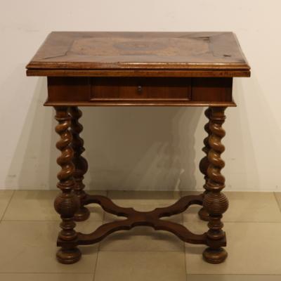 Konsol-Spieltisch im Barockstil - Art, antiques, furniture and technology