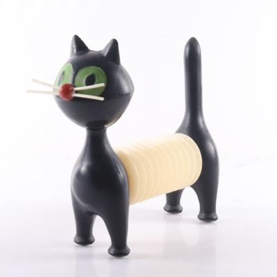 Katze / Quietschspielzeug / Akkordeon-Tier, Entwurf Libuse Niklova - Art, antiques, furniture and technology