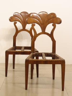 Paar Biedermeier Sesselgestelle - Kunst, Antiquitäten, Möbel und Technik