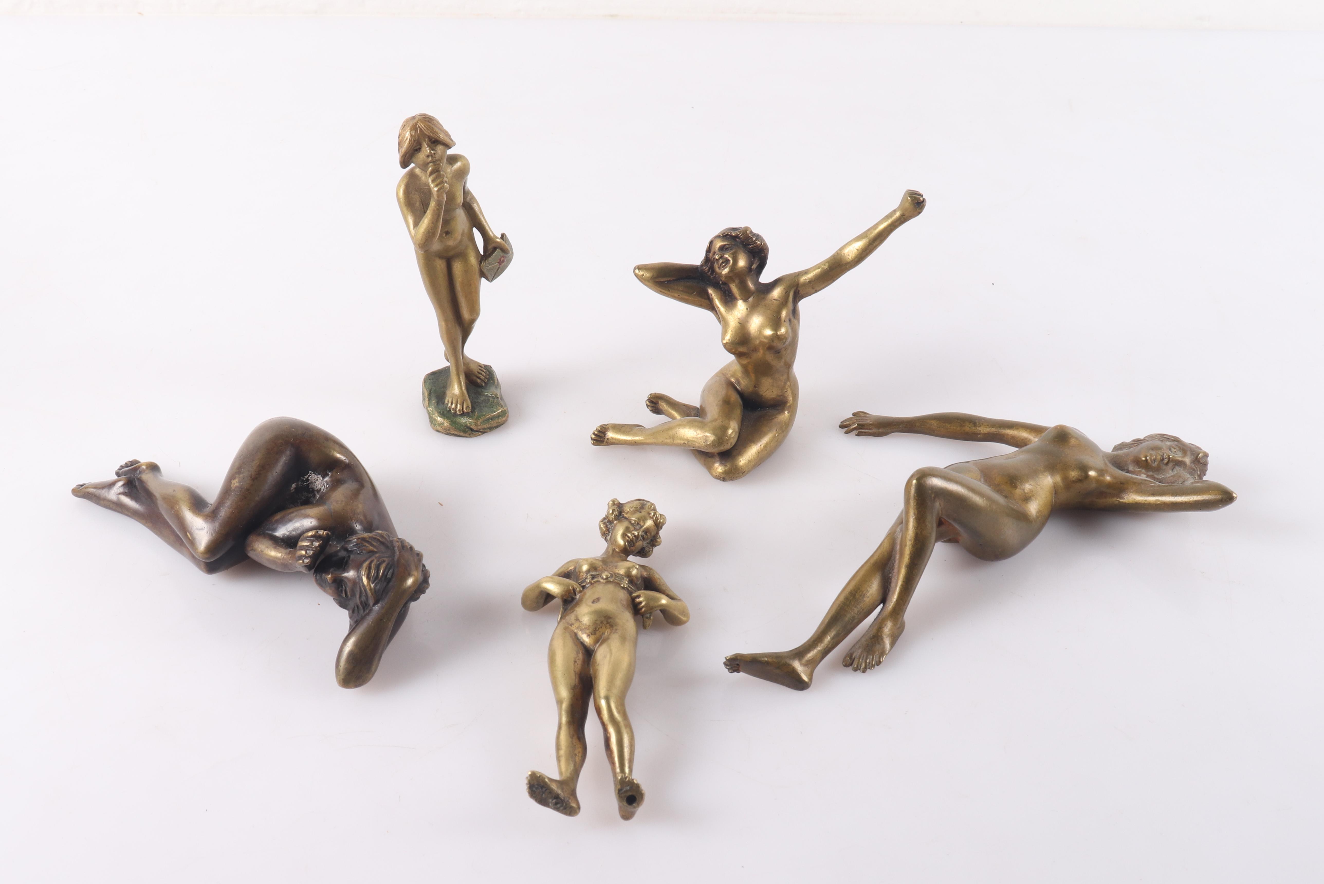 Brass Girl Figurine -  Canada