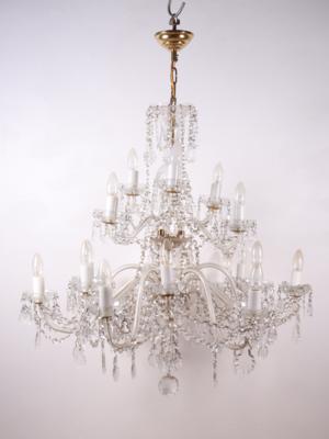 Glasluster in Kronenform - Art, antiques, furniture and technology