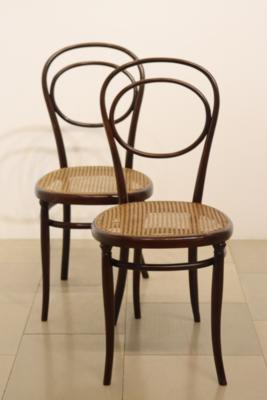 Paar Buchenbugholzsessel, Firma "Thonet" - Art, antiques, furniture and technology