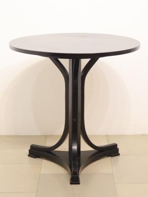 Runder Salontisch, Firma "Thonet" - Art, antiques, furniture and technology