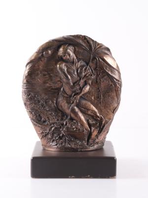 Jubiläums Bronze zum 175 jährigen Bestehen der "Generali" - Art, antiques, furniture and technology