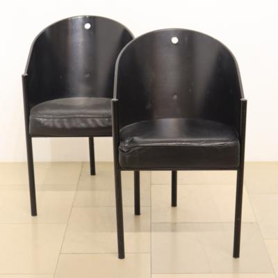 Paar Sessel, Mod. Costes, Entwurf Philippe Starck - Arte, antiquariato, mobili e tecnologia