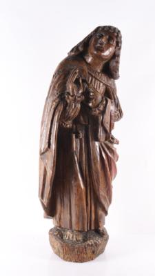 Sakrale Skulptur "Heiliger Johannes" - Kunst, Antiquitäten, Möbel und Technik