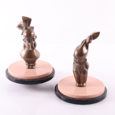 2 entzückende Bronzen "Zwerg"und "Mädchen" - Kunst, Antiquitäten, Möbel und Technik