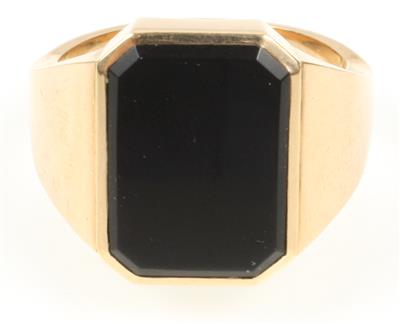 Onyx Herrenring - Jewellery