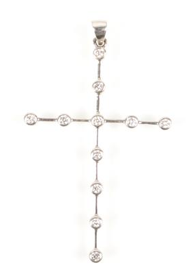 Brillant Kreuzanhänger - Jewellery