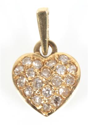 Diamantherzanhänger - Jewellery