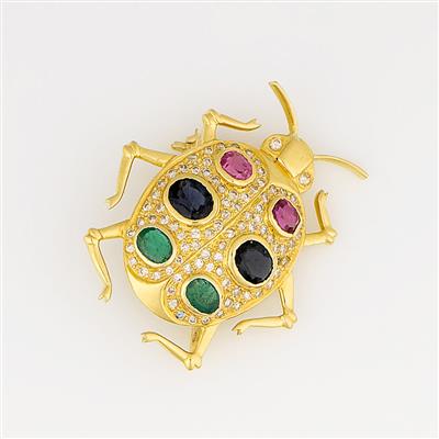Brillant Brosche "Käfer" - Jewellery