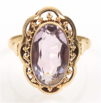 Amethyst Damenring - Jewellery