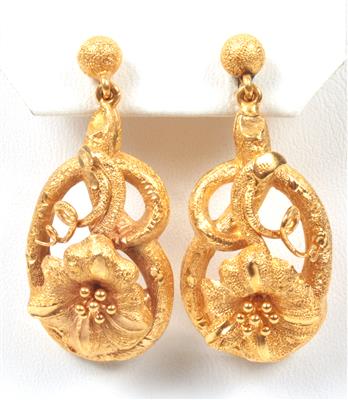 Biedermeier Ohrgehänge - Jewellery