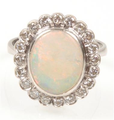 Opal Brillant Damenring - Gioielli