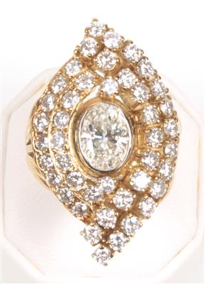 Diamant-Brillantring - Jewellery