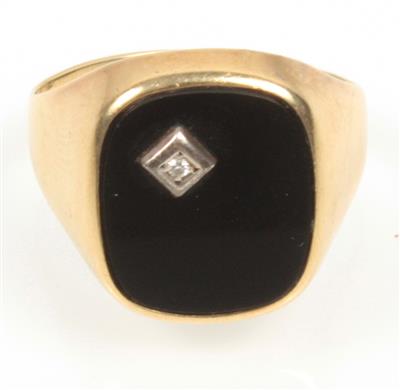 Onyx Herrenring - Jewellery