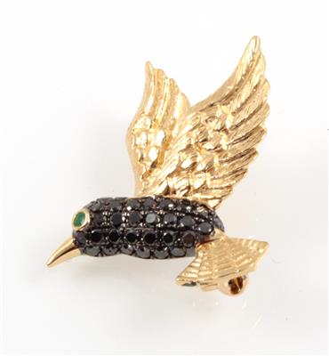 Brillantbrosche Vogel - Jewellery