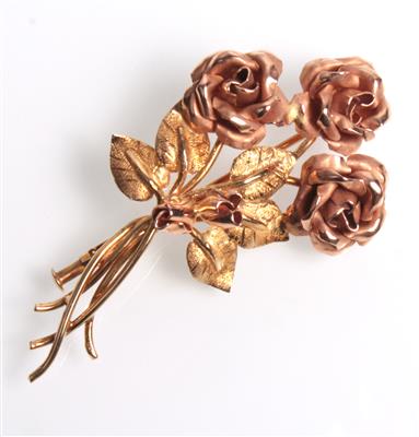 Brosche "Rosenmuster" - Jewellery