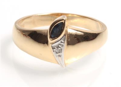 Saphir Ring - Klenoty