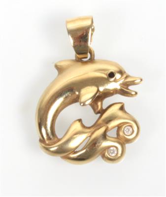 Anhänger "Delphin" - Schmuck