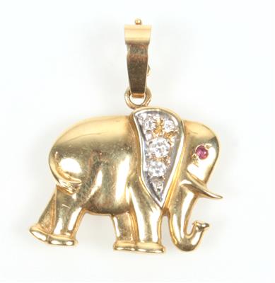 Anhänger "Elefant" - Schmuck