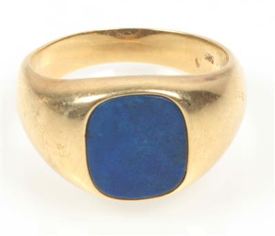 Lapis Lazuli Herrenring - Jewellery