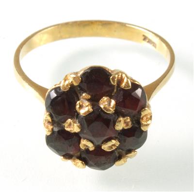 Granat Damenring - Jewellery