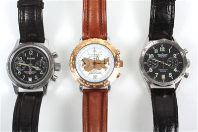 Konvolut russischer Chronographen - Schmuck