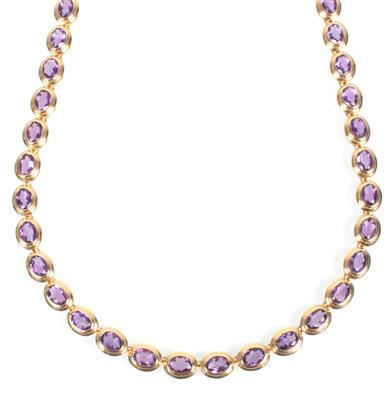 Amethystcollier - Schmuck