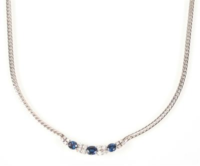 Saphir Brillant Collier - Jewellery