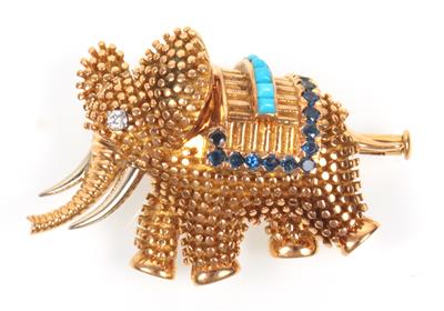 Brosche "Elefant" - Jewellery