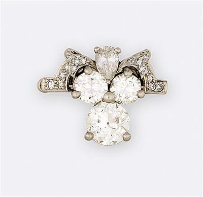 Brillant Diamant Damenring - Christmas auction - Jewellery