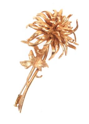 Brosche "Blume" - Weihnachtsauktion Schmuck