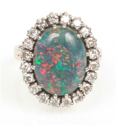 Opal Brillant Damenring - Christmas auction - Jewellery