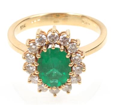 Smaragd Damenring - Jewellery