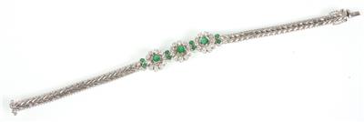 Smaragd Brillant Armband - Jewellery