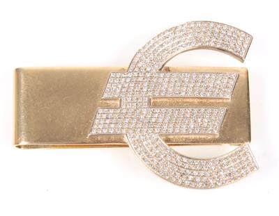 Diamant Banknotenhalter "Euro" - Jewellery