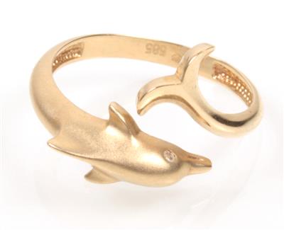 Damenring "Delphin" - Schmuck