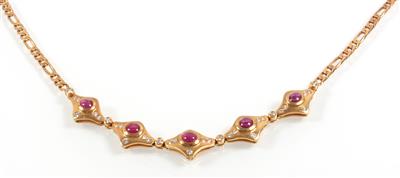 Brillant Rubin Collier - Jewellery