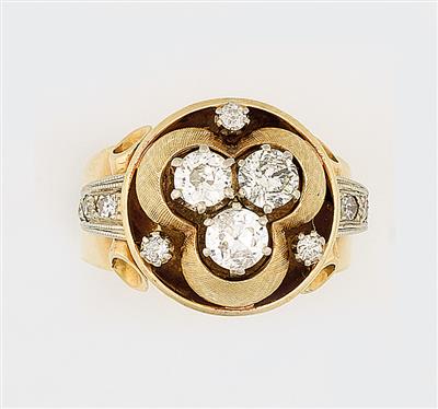 Brillant Diamant Damenring - Klenoty