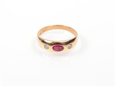 Brillant Rubin Ring - Jewellery